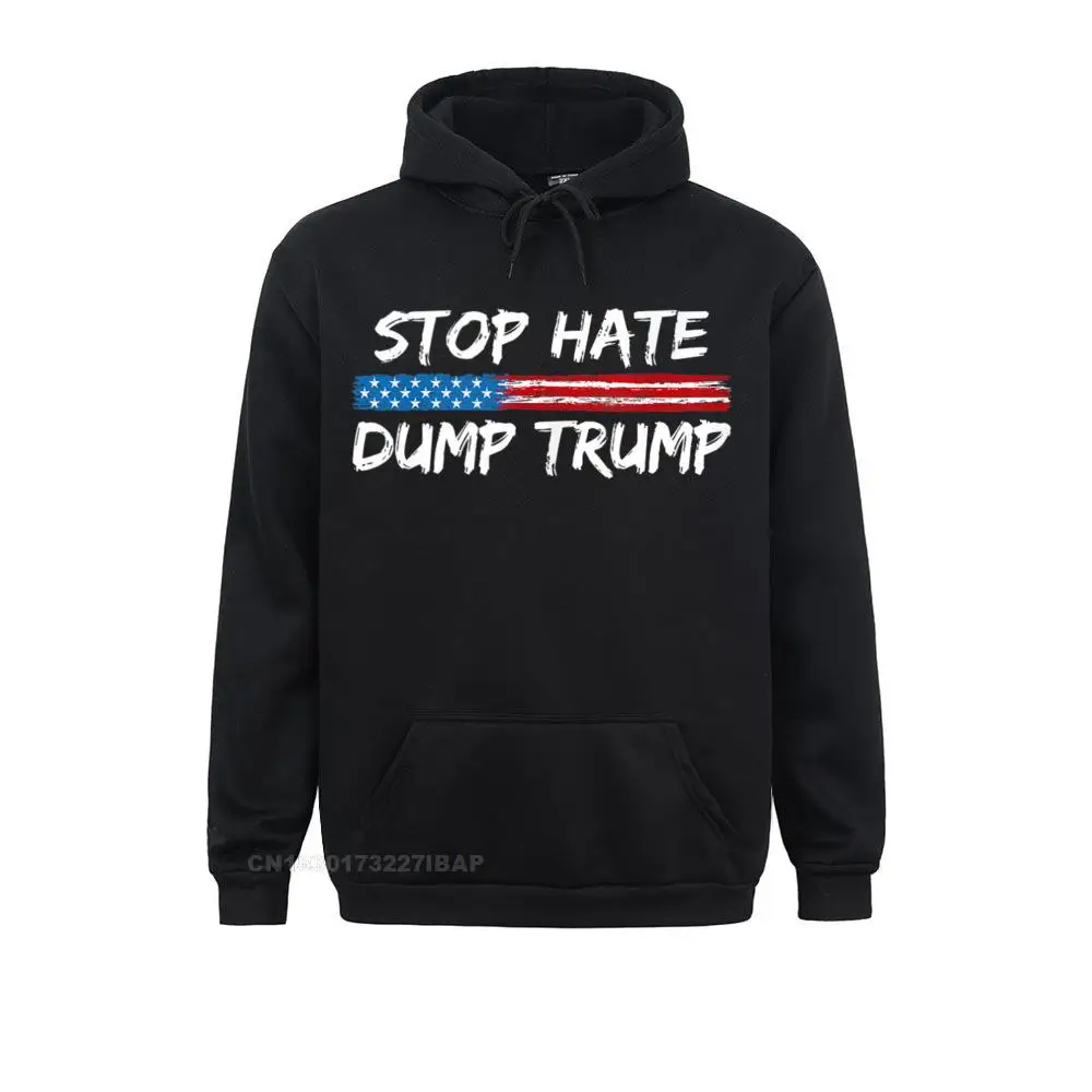 Stop Hate Dump Trump Hoodie Sweatshirts For Women Long Sleeve Comfortable Hoodies New Arrival Summer Autumn Clothes Outdoor