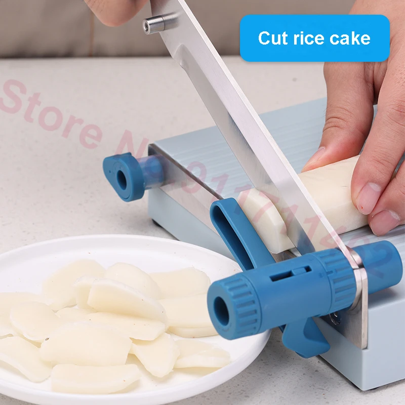เครื่องใช้ในครัวเรือนเครื่องตัดไส้กรอกเนื้อแห้งชีสหั่นเครื่องมัลติฟังก์ชั่เครื่องตัดความหนาปรับ