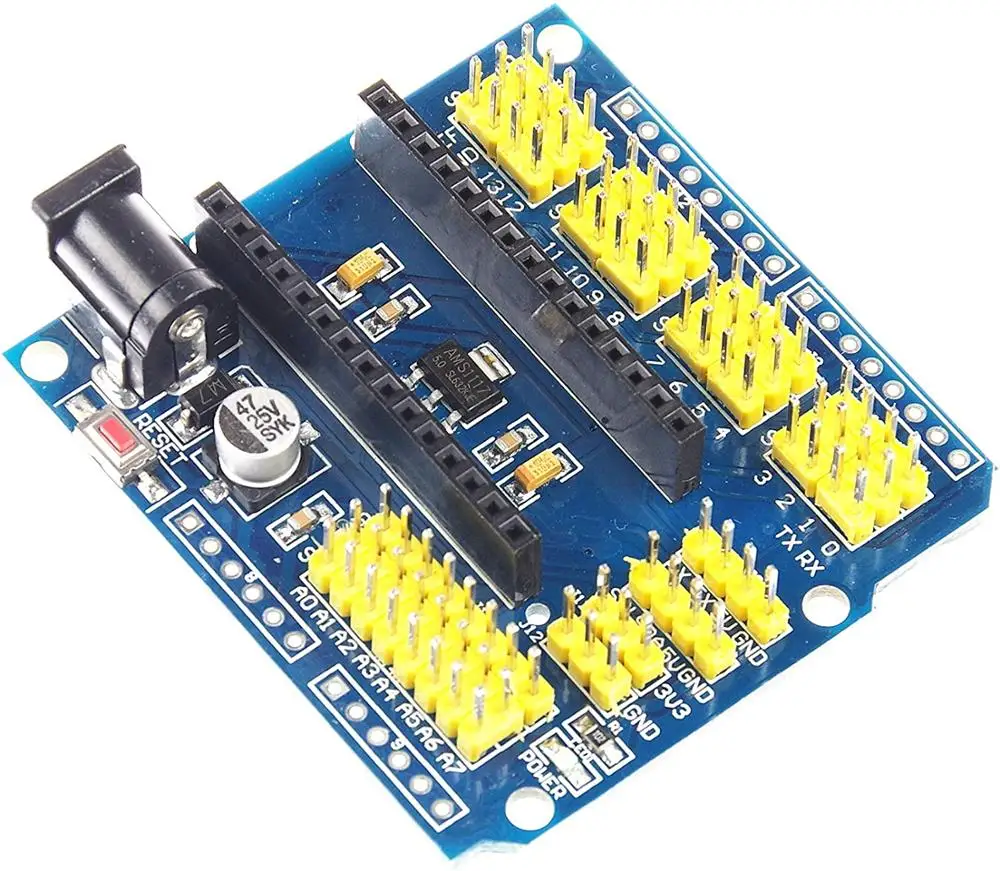 Nano I/O Expansion Sensor Shield Module for Arduino R3 Nano V3.0 / Nano Pro Compatible R1 Duemilanove 2009