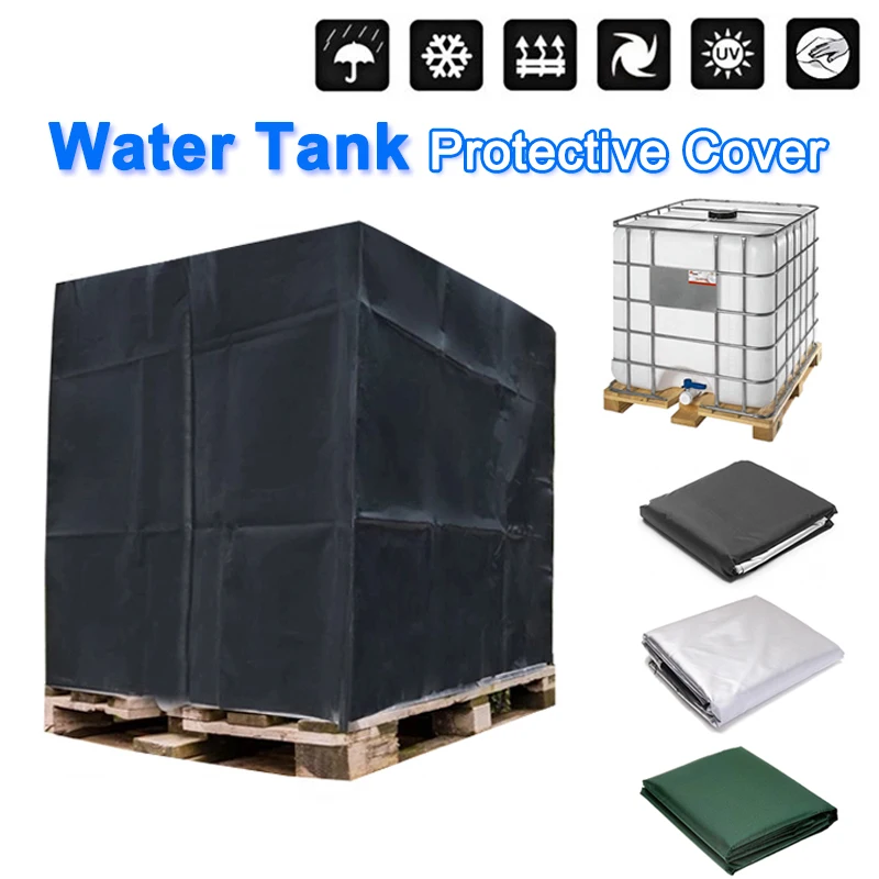 IBC Water Tank Cover Ton barrels Accessories 1000 Liter Container Aluminum Foil Waterproof Dustproof UV protection cover