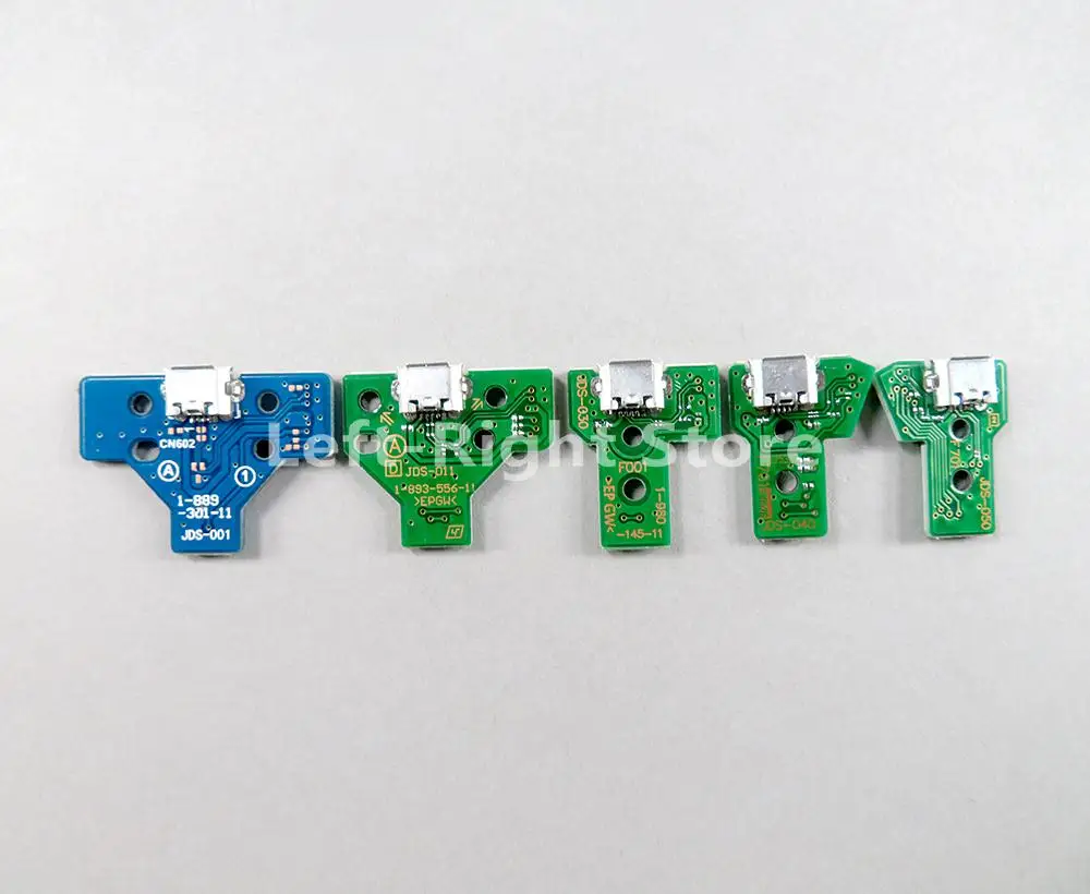 50PCSสำหรับPS4 Pro Slimชาร์จซ็อกเก็ตพอร์ตCircuit Board JDS- 050 001 011 030 040 050พอร์ตชาร์จUSBซ็อกเก็ต