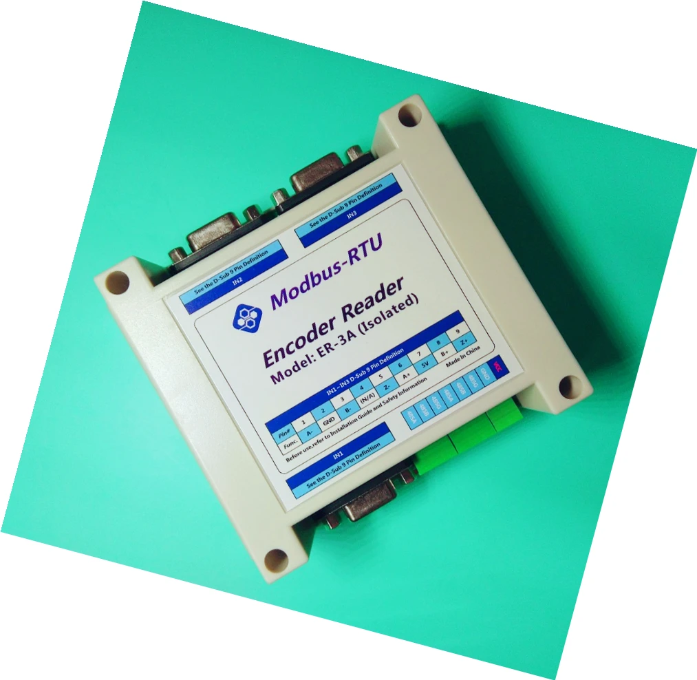 Er-3a Geïsoleerde Modbus Van Raspen Schaal Magnetische Raspen Encoder/Collector Module