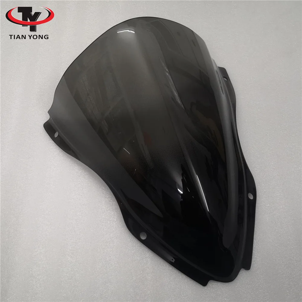 For Kawasaki ZX10R ZX 10R 2016 2017 2018 2019 Black ZX-10R Windshield WindScreen Double Bubble 16 17 18 19