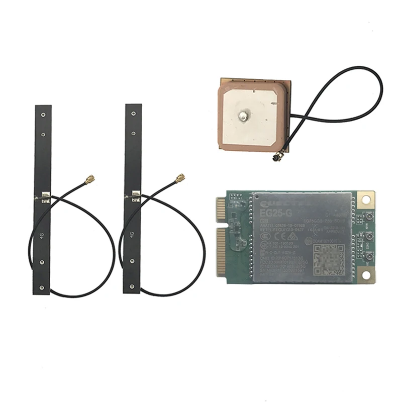 

Quectel EG25 EG25-G MINI PCIE+4G antenna+GPS antenna with SIM card slot DFOTA eCall and DTMF compatible with EC25