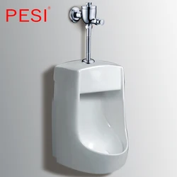 Toilet  Pressed Self Closing Flushing Valve Urinal Device Diverter Brass delay urine valve Toilet Valve Hotel Hand Pressing Tool