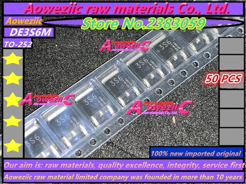Aoweziic 100% new imported original  DE3S6M 3S6 TO-252 Schottky rectifier
