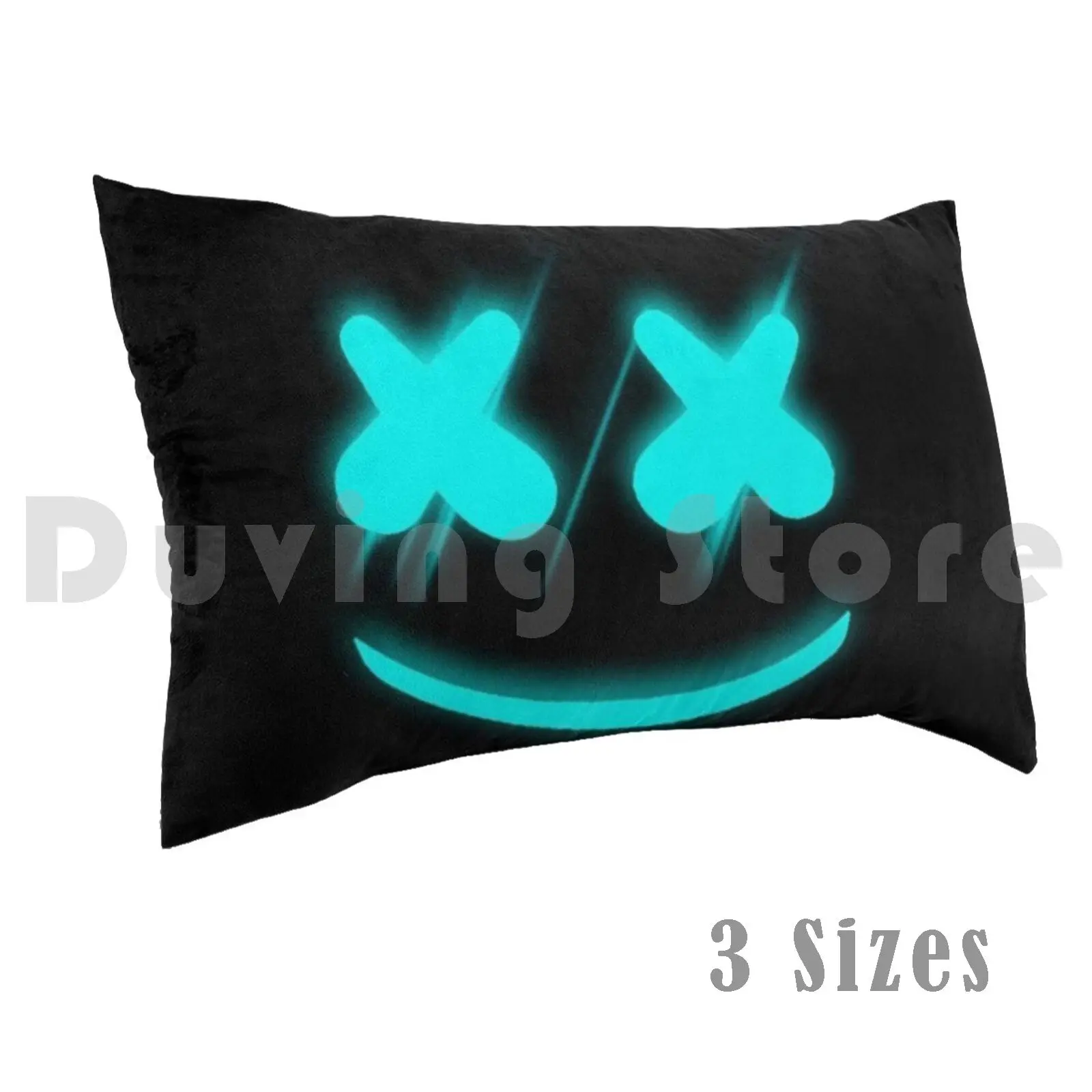 Pillow case Game Gaming Ps5 Smile Laugh Joy Happy Blue Light Pc Smile