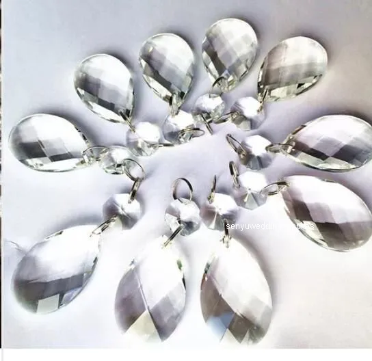 

cheap wedding party hanging decoration clear acrylic water drop pendant beads wholesale senyu2031