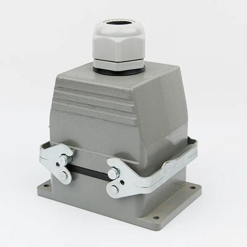Heavy duty connector 40 core side ejection hdc-he-040-1 rectangular industrial waterproof aviation plug and socket