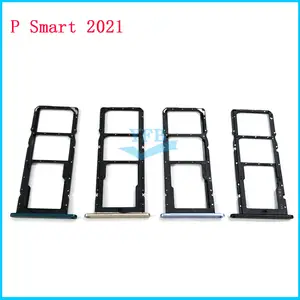 Bilashmart Sim Tray Holder Huawei Y7A P Smart 2021 Y9A SIM Card Tray Slot Holder Adapter Socket