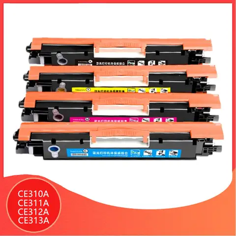 CE310 CE310A -313A 126A 126 Compatible 310A Toner Cartridge For HP LaserJet Pro CP1025 M275 100 Color MFP M175a M175nw Printer