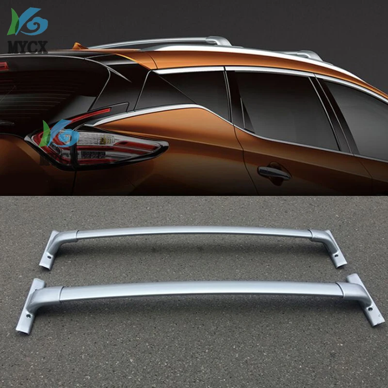 

New Arrival Cross Bar Luggage Horizontal Roof Rack For Nissan Murano 2015 2016 2017 2018 2019, Thicken Aluminium Alloy