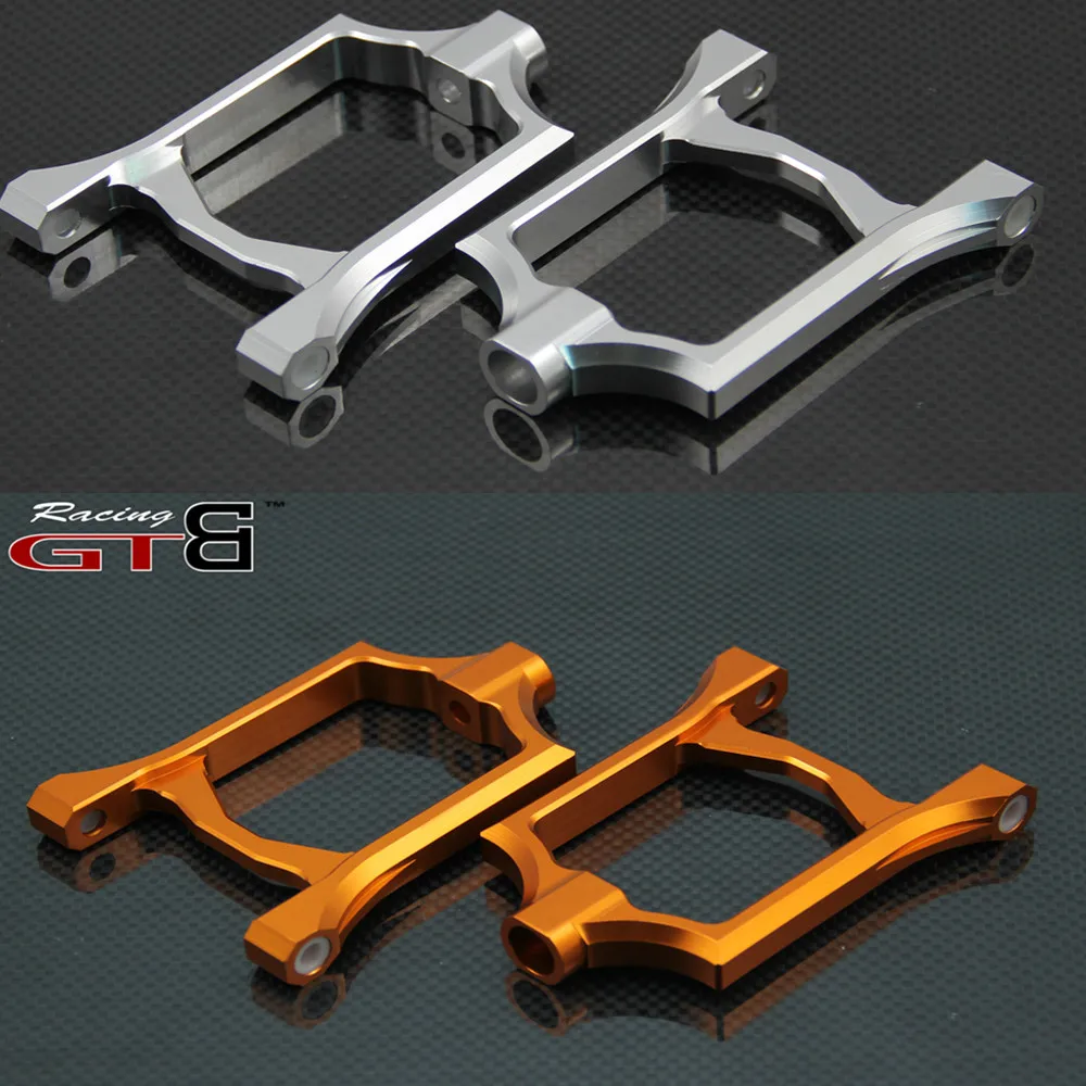 Gtbracing braço de suspensão superior dianteiro de alumínio cnc para carro rc 1/5 hpi km rv baja 5b ss 5sc peça de atualização