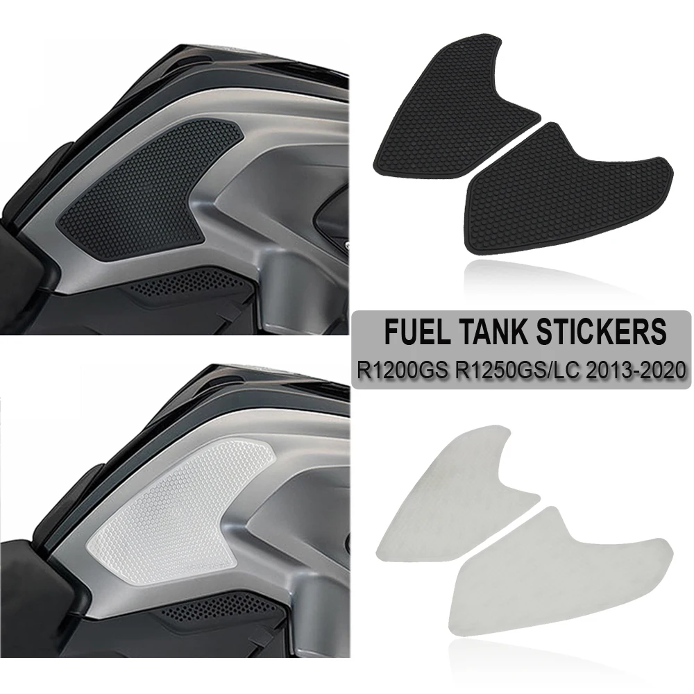 

Motorcycle For BMW R1200GS R 1200 GS LC 2013 - 2018 2017 2016 Non-slip Side Fuel Tank Stickers Waterproof Pad Rubber Sticker