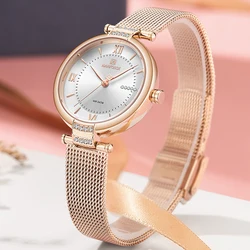 NAVIFORCE Women Watches Luxury Brand Wrist Watch Relogio Feminino Clock for Women Steel Lady Rose Gold Quartz Ladies Watch New