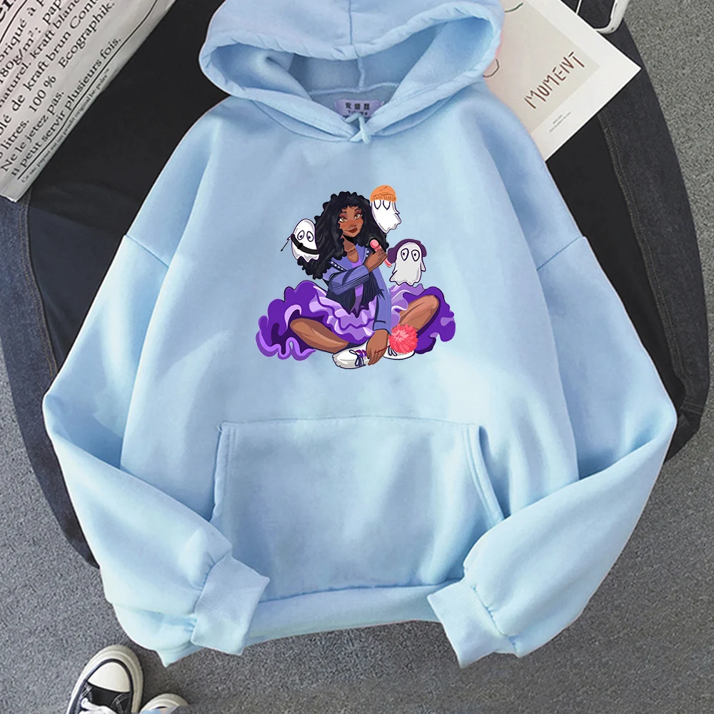 Hoodies Women Aesthetic Julie And the Phantoms Hoodie y2k Streetwear Ulzzang Long Sleeve Pullover Sweatshirts Hip Hop Anime Tops