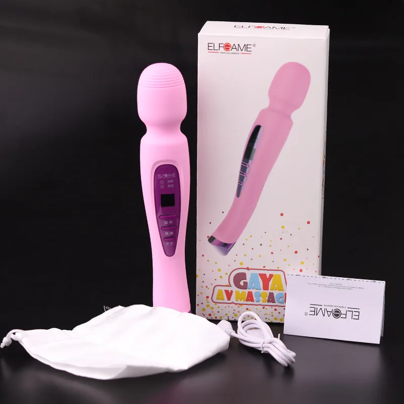 ZINI Gaia AV Stick Dispositivo de masturbación femenina, vibrador de carga de masaje multifrecuencia femenino, Tiaodan, atractivo para adultos, venta al por mayor