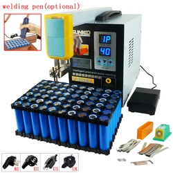 SUNKKO 738AL 18650 Battery Spot Welding Machine Spot Welder 3.6KW New Upgraded Telescopic Arm Handheld Spot Welding Pen Function