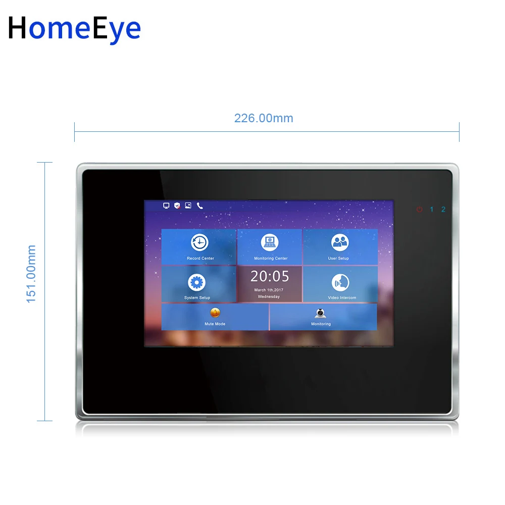 Sistema de intercomunicación de vídeo WiFi para el hogar, videoportero IP para puerta, aplicación TuyaSmart, teclado de código de desbloqueo Remoto + tarjeta RFID + Control de acceso a la casa con huella dactilar