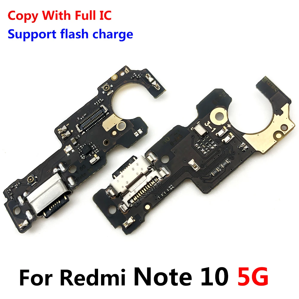 NEW USB fast Charging Port Dock Charger Plug Connector Board Flex For Xiaomi Redmi 10C Note 11E 10S 11 12 Pro 5G 4G 10 Pro Prime