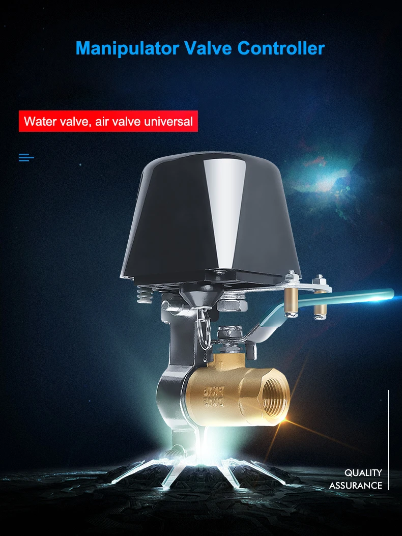 Detalhe 1 de Válvula solenoide DN15 DN20 Manipulator Valve Controller Gas Pipeline Manipulator Ball Valve For Pipeline Water/Gas Valve Shutoff 12V 1A Gás e combustível