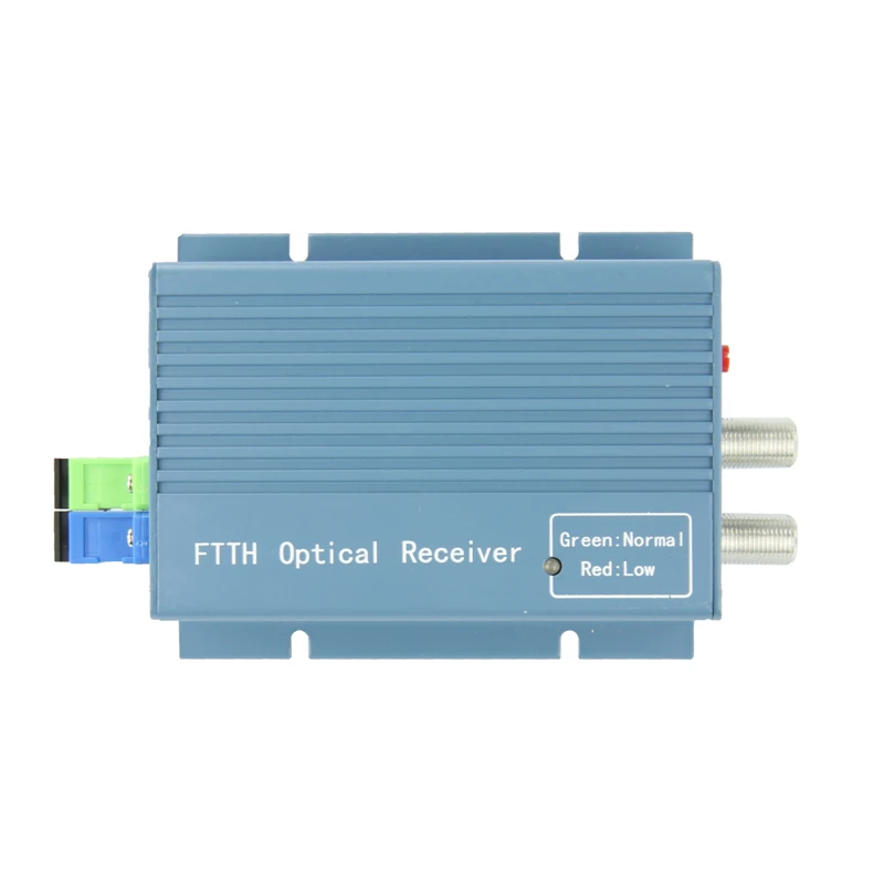 FTTH Optical Reciver 2 Input 2 Output Receiver with WDM Micro Optical Node SC APC Duplex Connector PON FTTH CATV customized