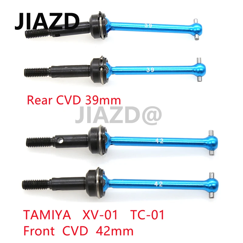 

TAMIYA XV01 TC01 Aluminum Alloy Drive Shaft Front Rear CVD 54515 54516 For 1/10 RC Car XV-01 TC-01