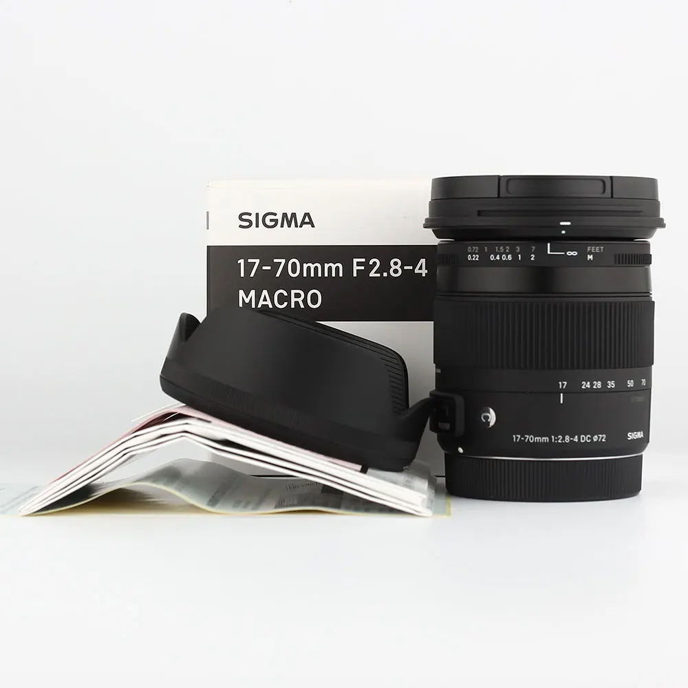 Sigma 17-70mm F2.8-4 DC MACRO OS HSM  Contemporary Lens For Canon Nikon