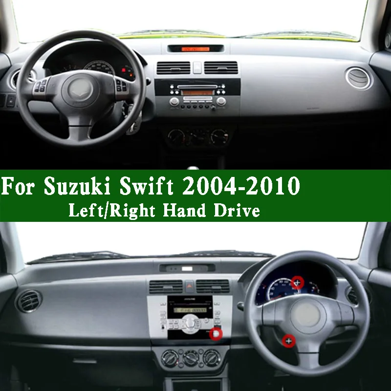 

Аксессуары для салона Suzuki Swift III GLX Sport 2004-2010, коврик для приборной панели автомобиля, Противоскользящий коврик для приборной панели с защитой...