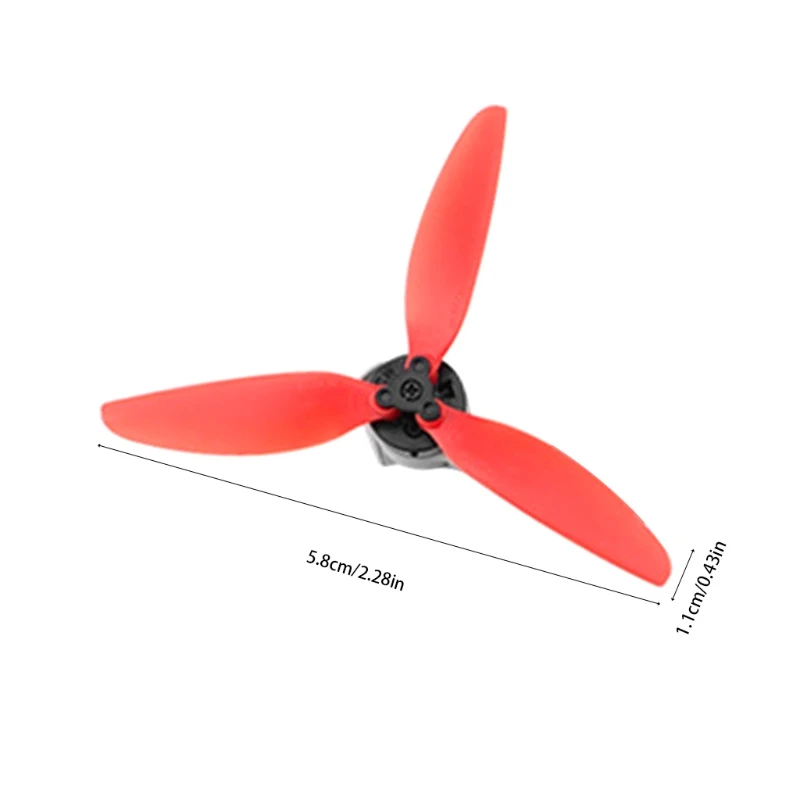 2 Pairs Drone Propellers for Mavic Mini 1 2, Replacement Propellers Low-Noise and Quick-Release 4726CW 4726CCW