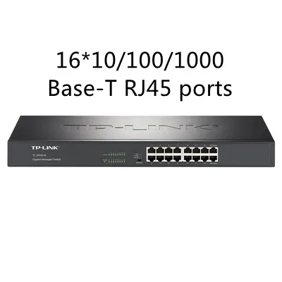 

switch gigabit TP-LINK Full Gigabit Cloud Management Switch TL-SG2016 16*10/100/1000Base-T RJ45 ports APP Web 802.1Q VLAN QoS