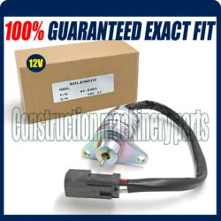 For Yanmar shut off/shutdown/Fuel Solenoid Replaces for Thermo King TK 41-6383 12V
