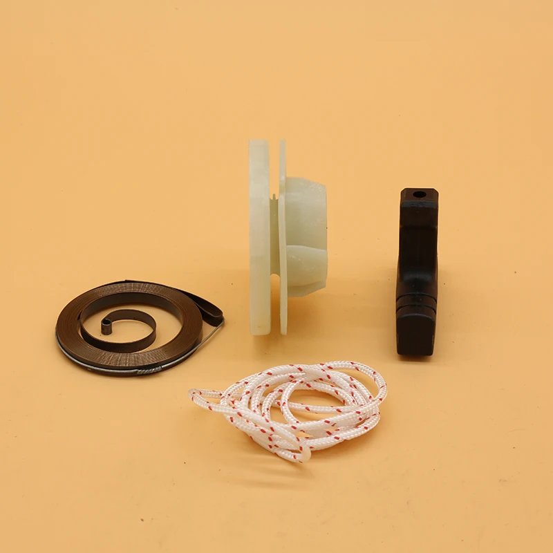 Kit de corda de arranque para motosserra, rebobina, polia, compatível com husqvarna 362, 365, 371, 372, 385, 390, peças de motosserra de jardim