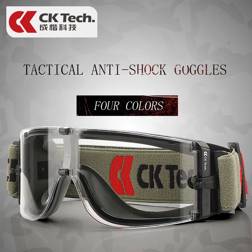 CK Tech.Military Goggles Airsoft Paintball Gear Tactical Safety Googles Outdoor Hunting Shooting Army Protection Glasses