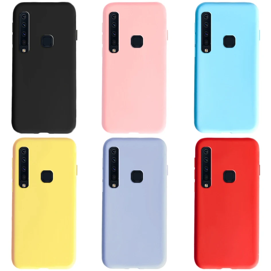 Soft Liquid Silicone Case For Samsung Galaxy A9 2018 Case Ultra Thin Back Cover For Samsung A9 2018 A920 A920F SM-A920F A 9S Bag