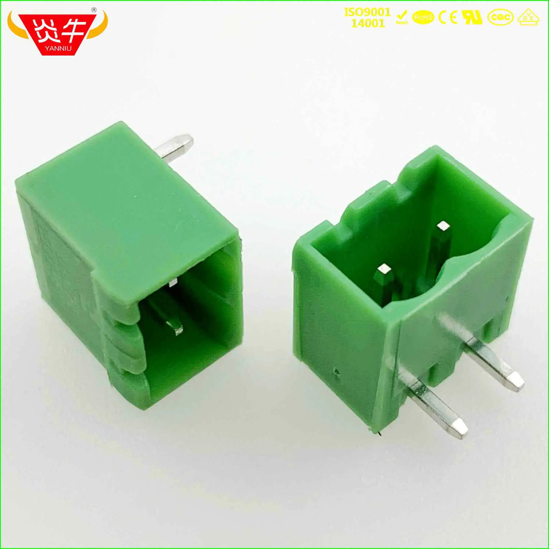 50Pcs KF2EDGRC 5.0mm 2P ~ 12P PCB CONNECTOR PLUG-IN TEMINAL BLOCK 2EDGRC 2PIN ~ 12PIN MSTBA 2,5 G 1757475 PHOENIX CONTACT DEGSON