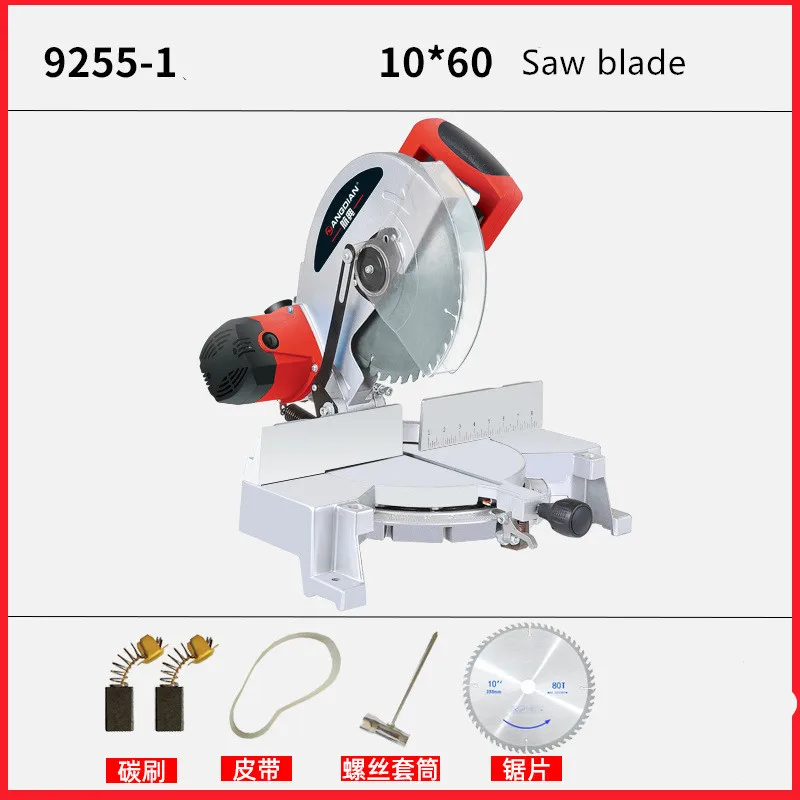 Saw Aluminum Machine 10-inch Aluminum Profile Cutting Machine Multifunctional 45-degree Angle High Precision