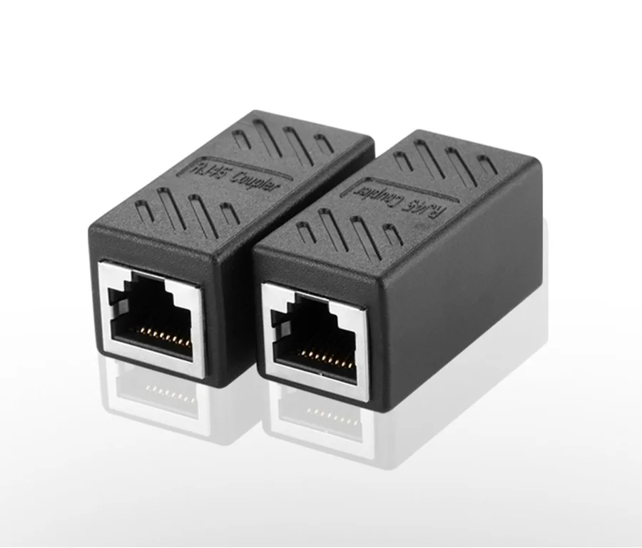 Xintylink RJ45-Stecker CAT7 CAT6 CAT5e Doppelsteckadapter CAT6 8P8C Netzwerk-Extender RG RJ45 RG45 Ethernet-Kabel Buchse – Detail 11