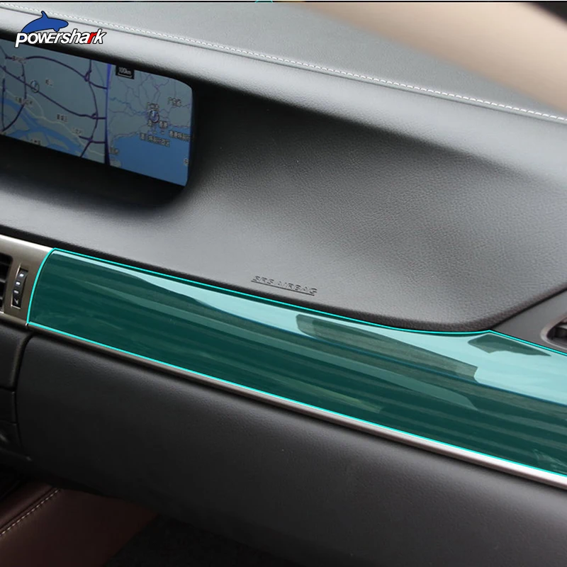 Car Interior Central Console Gear Dashboard Transparent Protective Film For Lexus GS 2012-2016 300 450h 350 F Sport Accessories