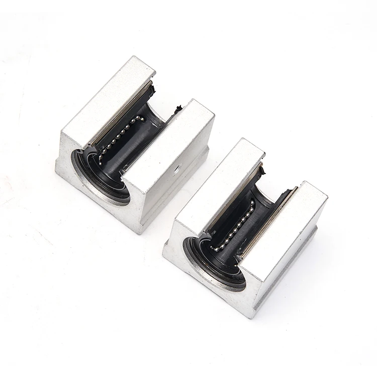 4 pcs SBR12UU SBR12 Linear Bearing 12mm Open Linear Bearing Slide block 12mm parts linear slide for 12mm linear guide SBR12