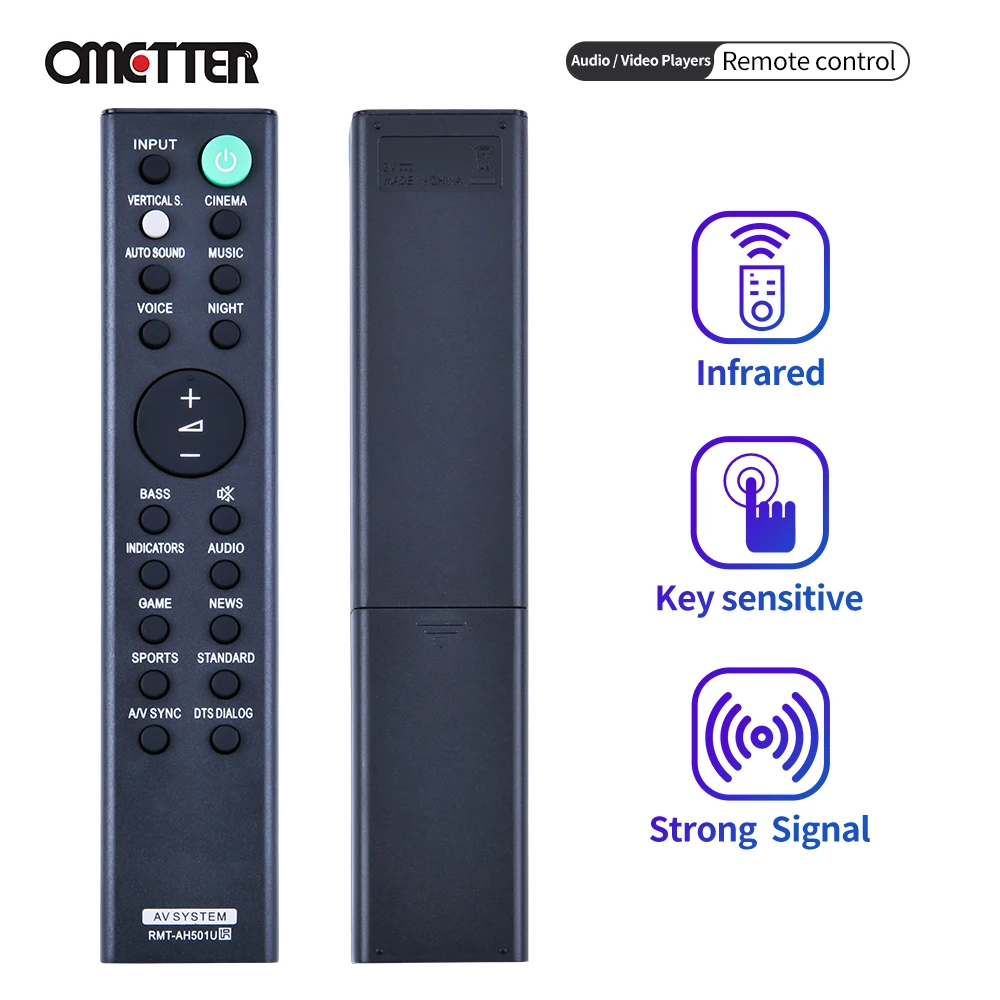 Φ для Sony HT X8500 Remote Sound Bar HTX8500 RMT-AH501U