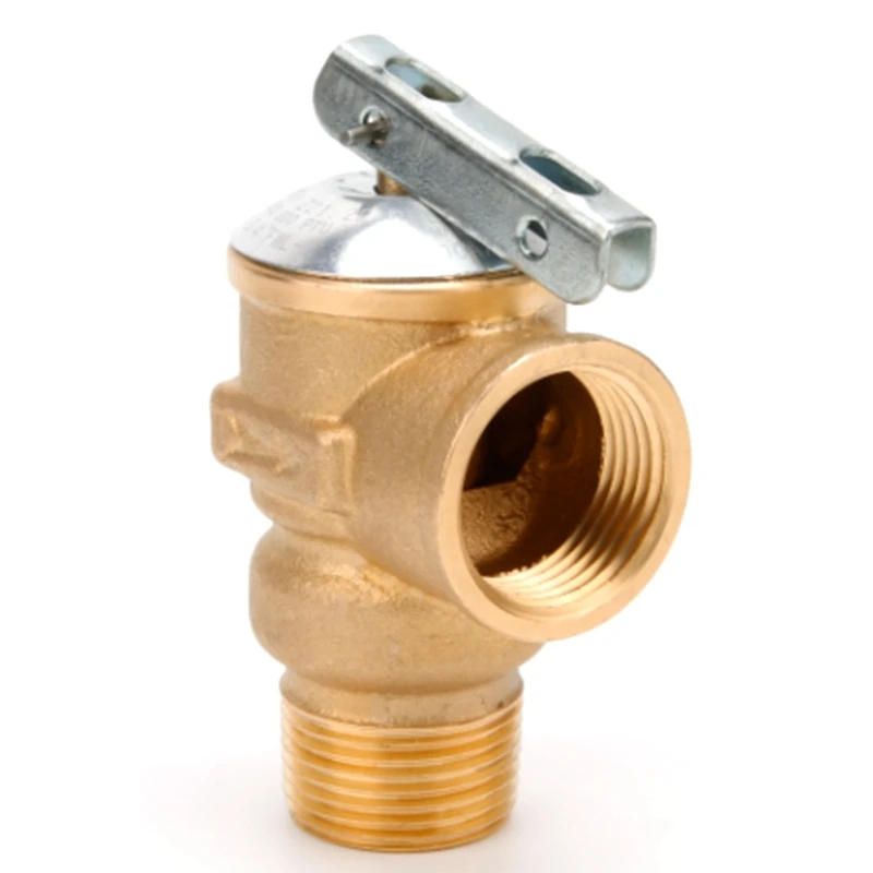 SHGO HOT-3/4 inch NPT American Standard Lead-Free Water Heater Safety Valve 150 Psi Brass Pressure Relief Valve