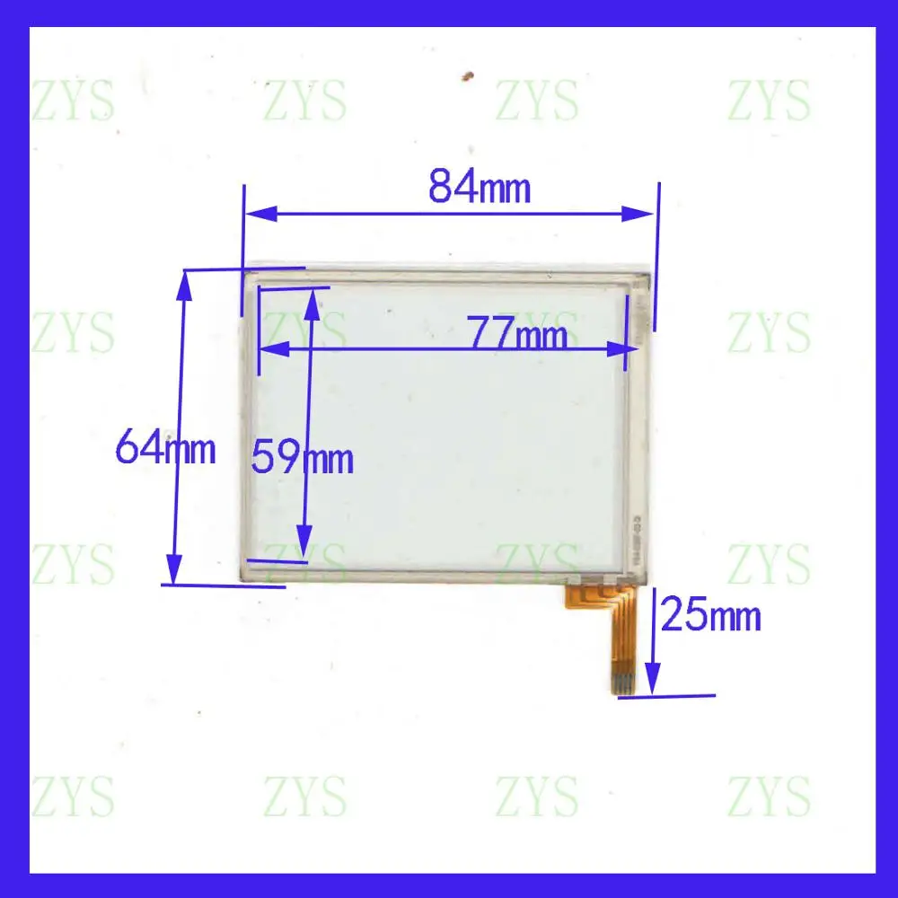 ZhiYuSun NEW TR4-036F-03  for 3.6GPS GLASS 85*65  This is compatible  New 3.6 Inch Touch Screen TR4036F03