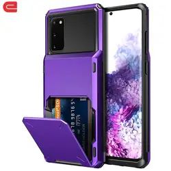 Wallet Case for Samsung Galaxy S26 S23 S22 S21 S25 Ultra S24 FE Note 20 A56 A17 Cover Armor Card Slot Flip Hidden Pocket Case
