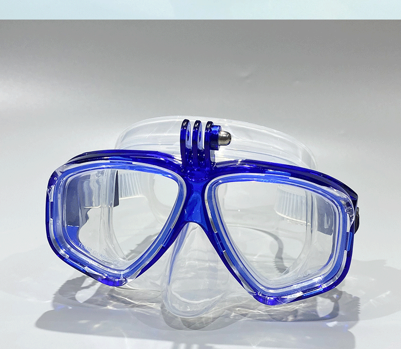 Professionelle Unterwasser-Tauchmaske, Vollständig Trockene Tauchbrille Geeignet für GoPro Kleine Action-Kameras. – Detail 11
