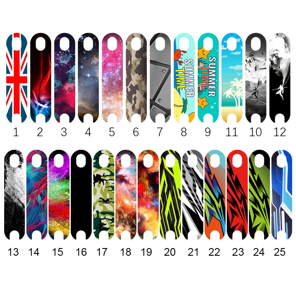 M365 Sunscreen Waterproof Skateboard Accessories Mat Sticker Electric Scooter Decoration Pedal Matte Sandpaper Stickers