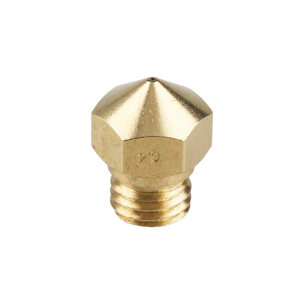 1 pz MK10 Reprap Makerbot2 M7 ugello in acciaio inossidabile in ottone 0.2/0.3/0.4/0.5/0.6/0.7/0.8/1.0/2.0mm per stampante 3D a filamento da 1.75mm