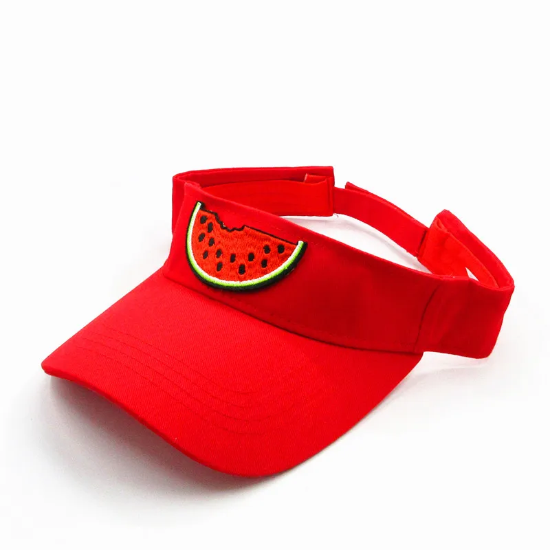 LDSLYJR Watermelon fruit embroidery Visors Baseball Cap Adjustable Snapback cap for men and women 225