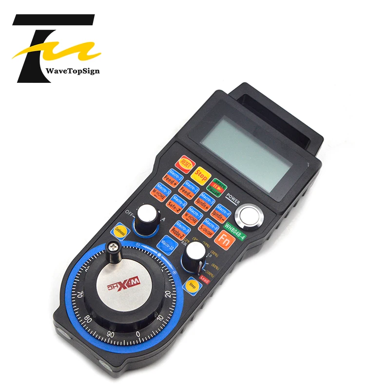 Комплект контроллера Wavetopsign Mach3 XHC, 3 оси, 4 оси, 6 оси, карта управления движением с беспроводным подвесным маховиком MPG WHB04B