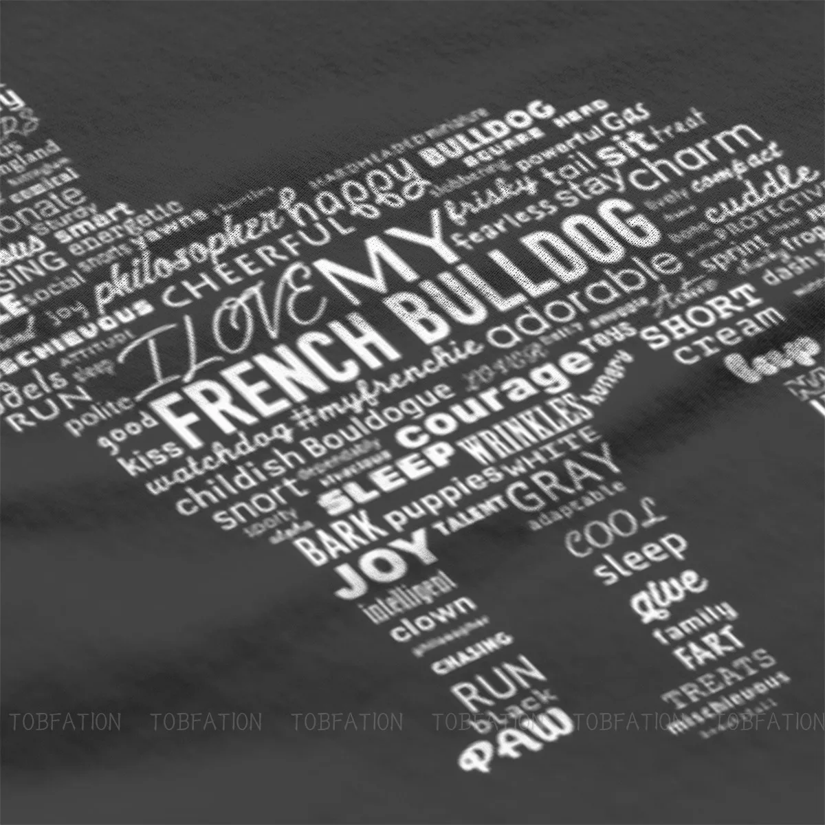 French Bulldog Pet Dog Lover Pure Cotton TShirt Ways To Describe My Frenchie Dog Classic T Shirt Homme Men Tee Shirt Ofertas